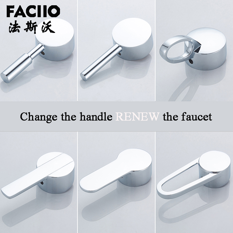 Basin Mixer Cartridge - Faciio Badkamer Vervanging Kraan Handvat Verchroomde
