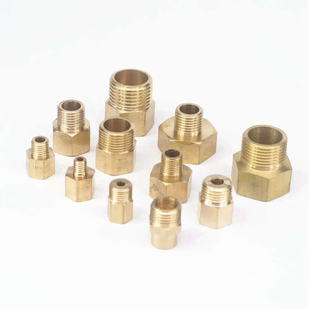 Compression Fitting Brass - 2Pcs M14x1 M14x1.5 M16x1.5 Vrouwelijke-Maten Mannelijke