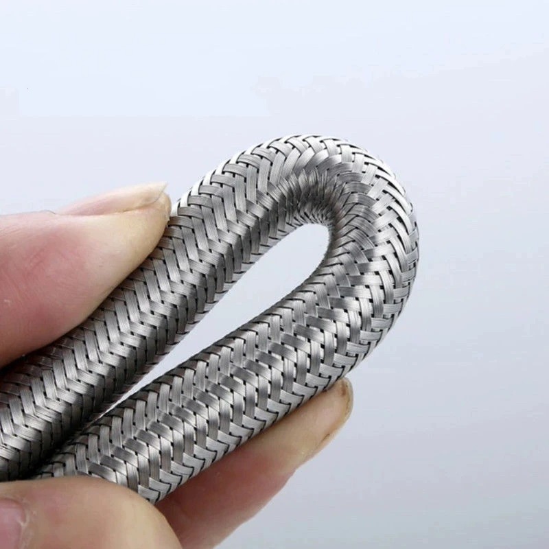 Flexible Hose Braided - 304 roestvrijstalen kraan gevlochten waterleiding 1/2