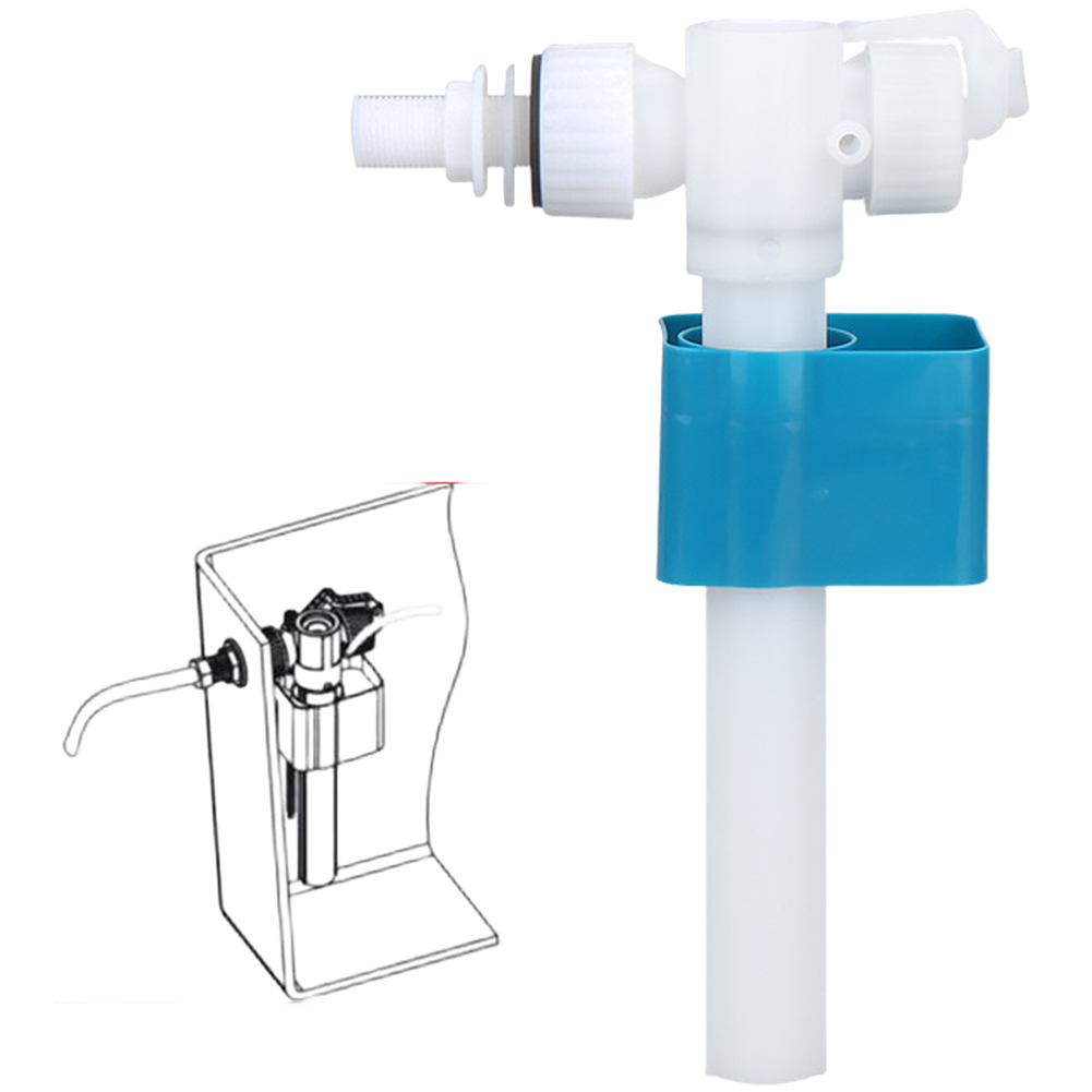 Toilet Fill Valve - ABS toilet-zijinlaatklep met 3/8 inch messing