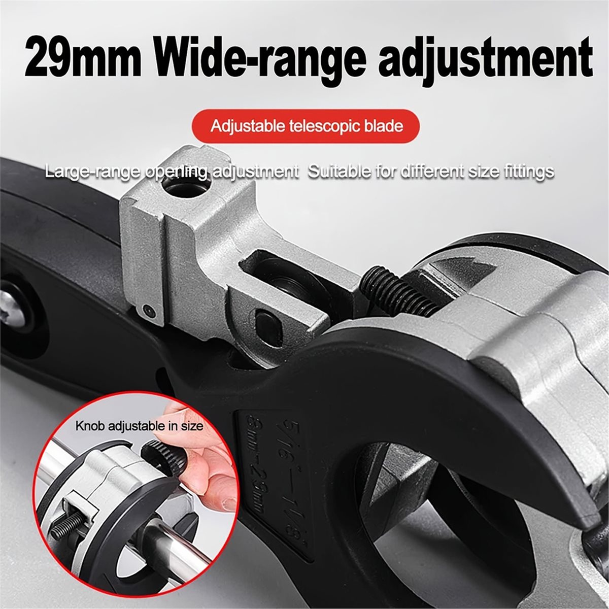 Pipe Cutter Ratchet - Ratsjethulsnijder - Veelzijdig handgereedschap voor koper,
