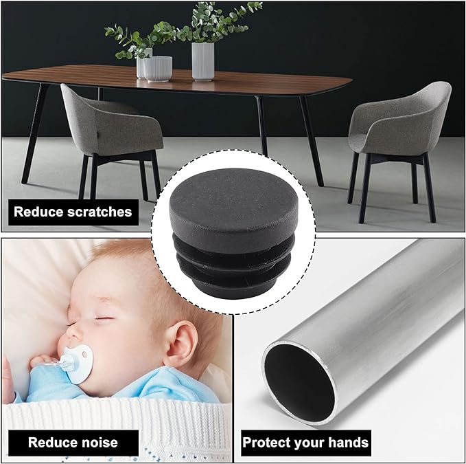 8 STUKS Zwarte Ronde Plastic B - Plastic Pipe Clip recensie en prijs