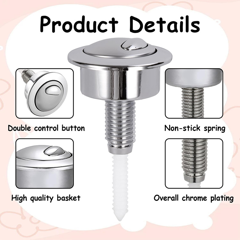 Dual Flush toiletknop Flushwis - Toilet Fill Valve recensie en prijs