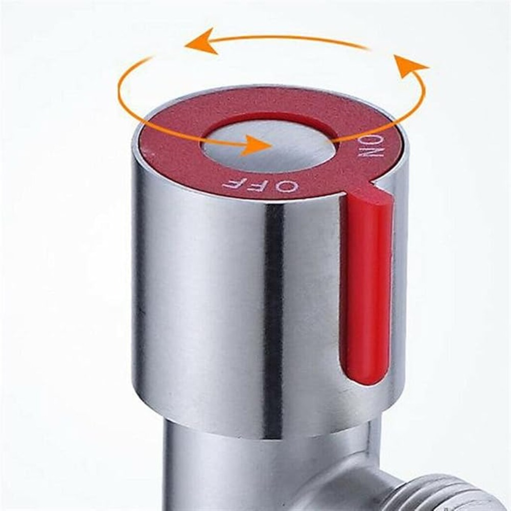 Roestvrij staal warm koud inla - Toilet Fill Valve recensie en prijs