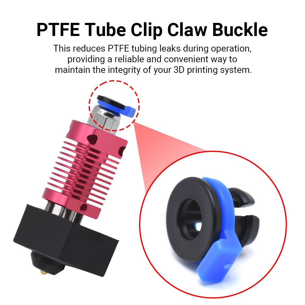 3D-printeronderdelen PC4-01 PC - Ptfe Tape Thread recensie en prijs