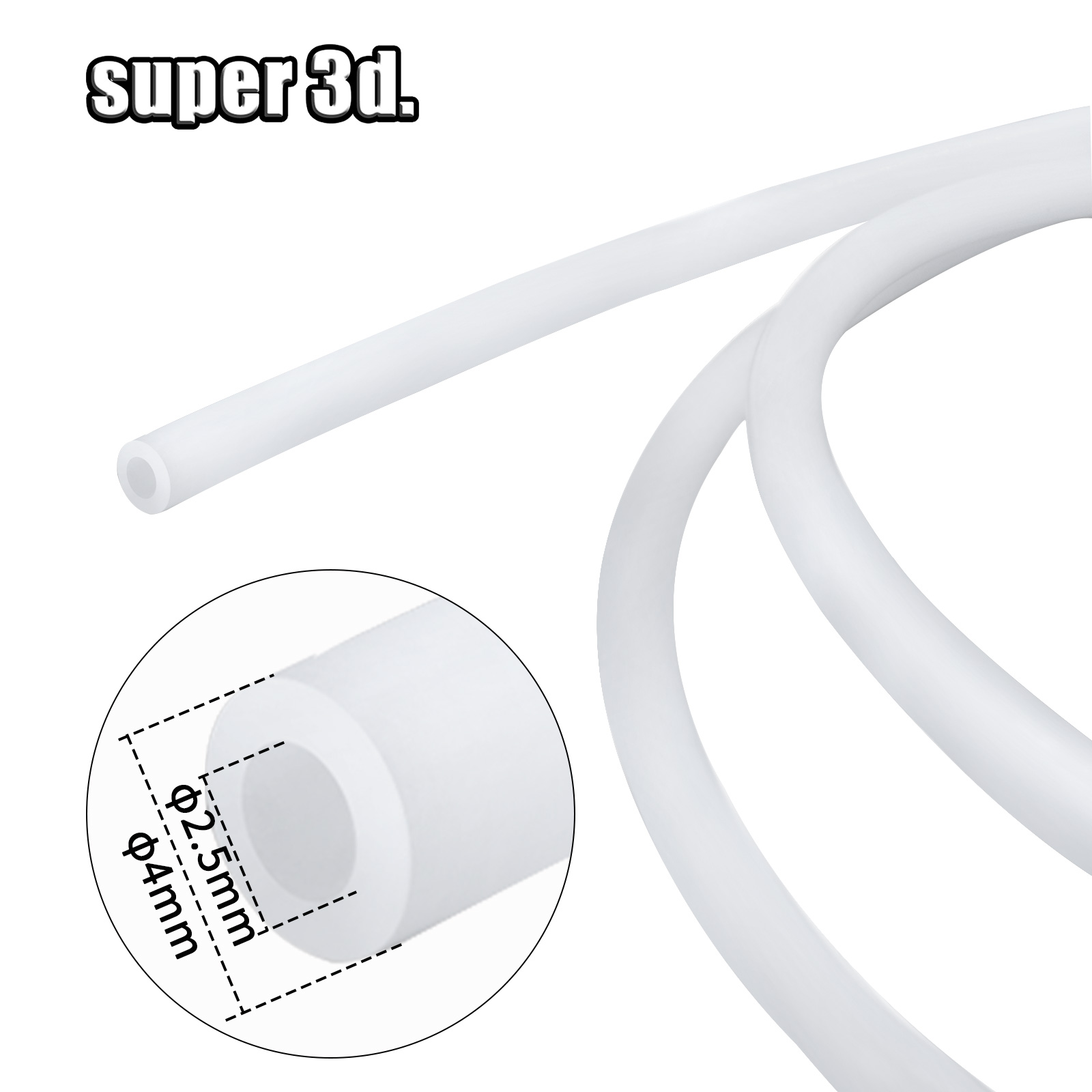 PTFE Buis 3D Printer 2.5mm 4mm - Ptfe Tape Thread recensie en prijs