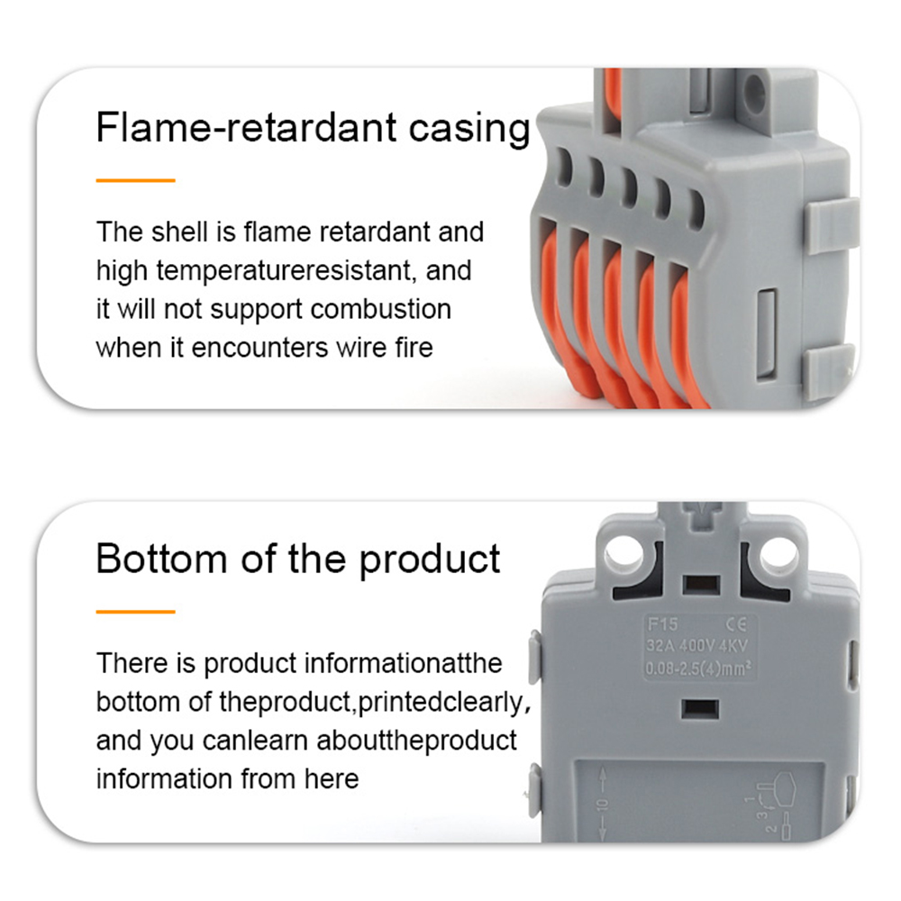 10/100PCS Elektrische Kabel Co - Push Fit Connector recensie en prijs