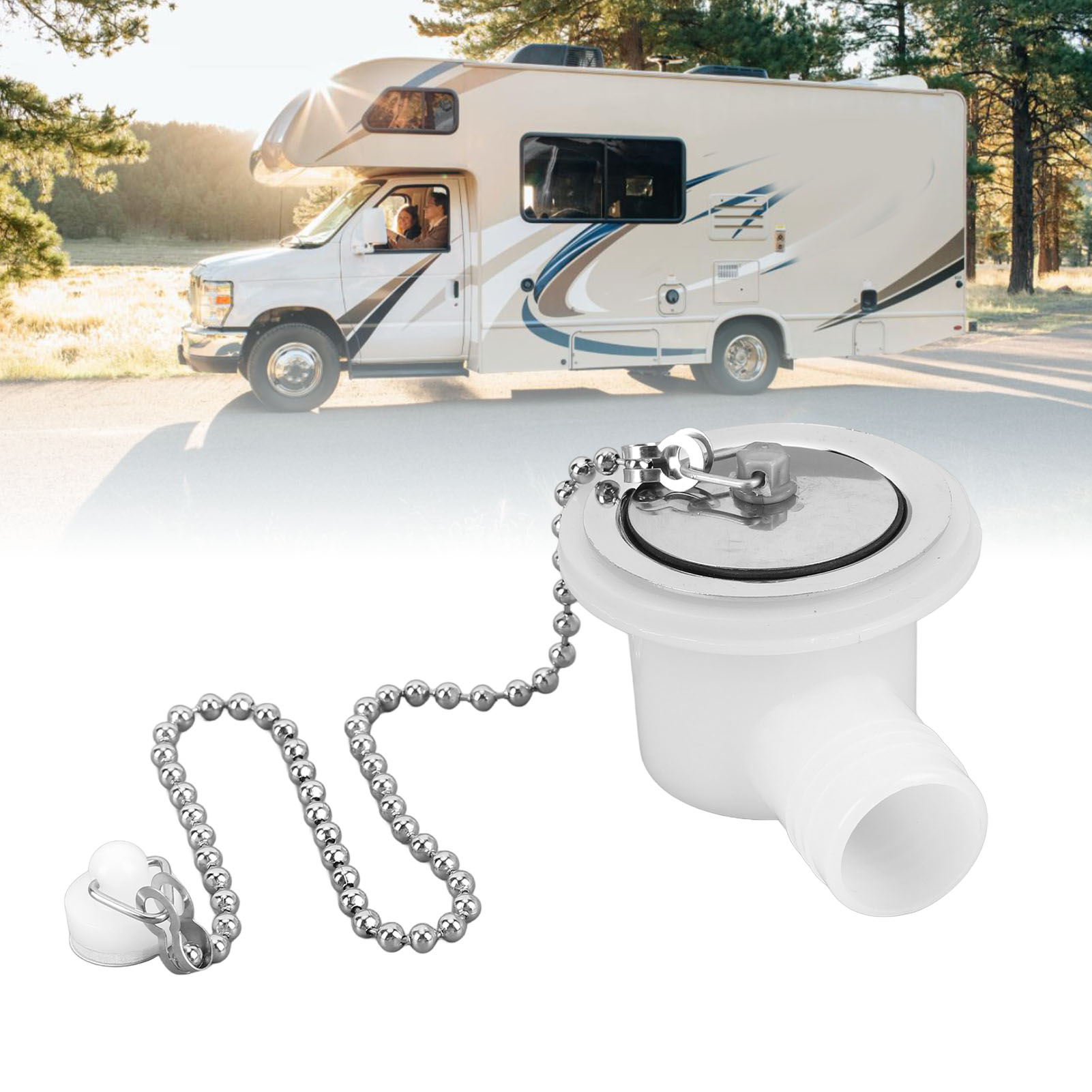 RV Gootsteen Afvoer Connector  - Drain Pipe Clip recensie en prijs