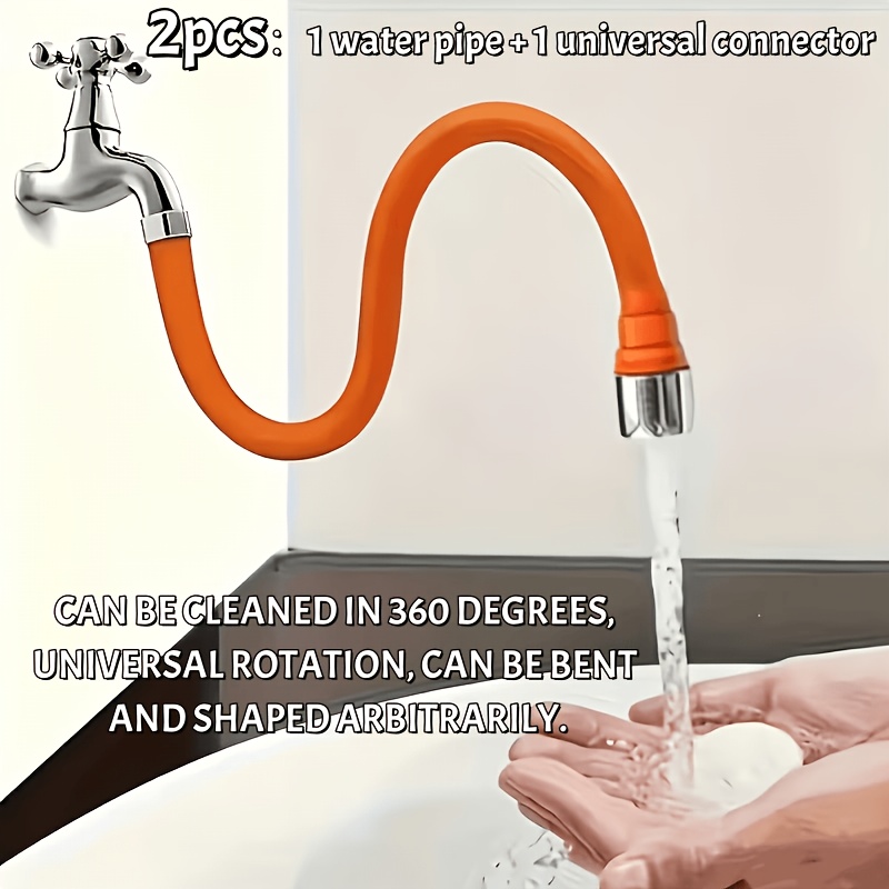 2-in-1 opvouwbare kraanverleng - Flexible Hose Braided recensie en prijs