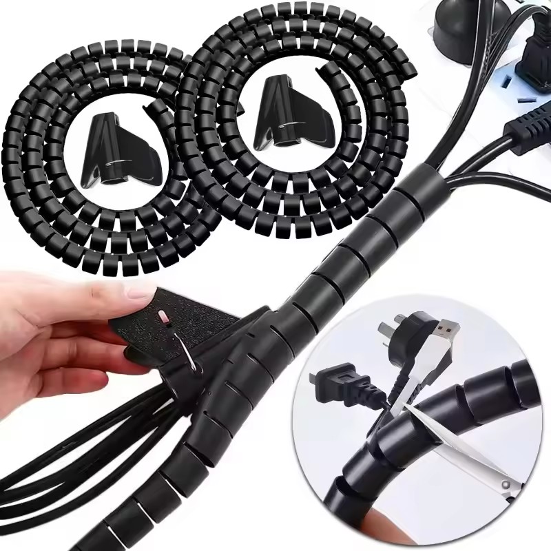 2M Flexibele spiraalkabelorgan - Plastic Pipe Clip recensie en prijs