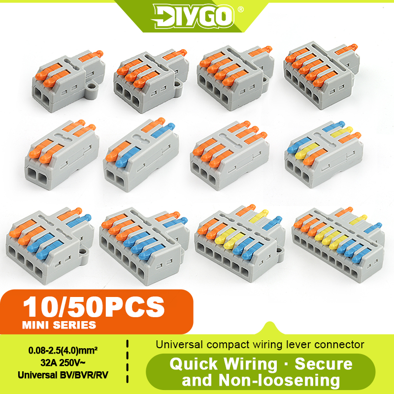 DIY GO 10/50PCS Universele Com - Push Fit Connector recensie en prijs