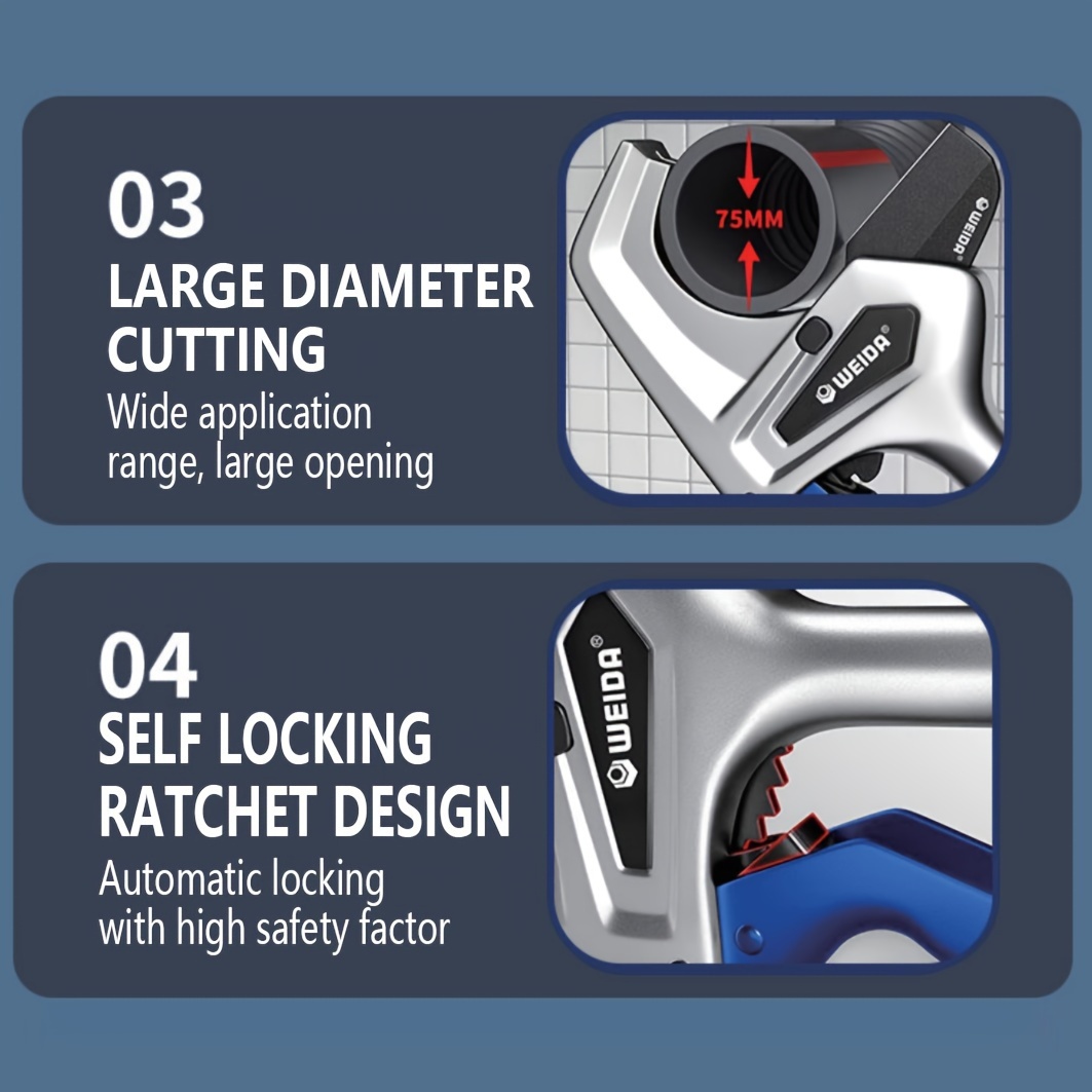 Industriële Pijpsnijder 32-75M - Pipe Cutter Ratchet recensie en prijs