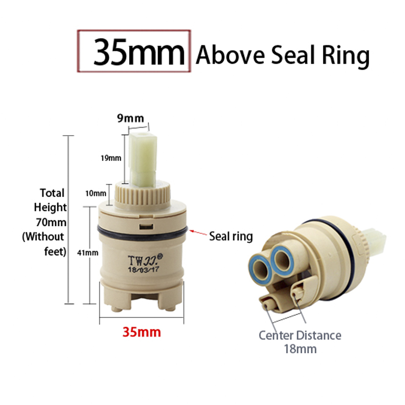 Tap Mengen Hoge Spool Valve 35 - Basin Mixer Cartridge recensie en prijs