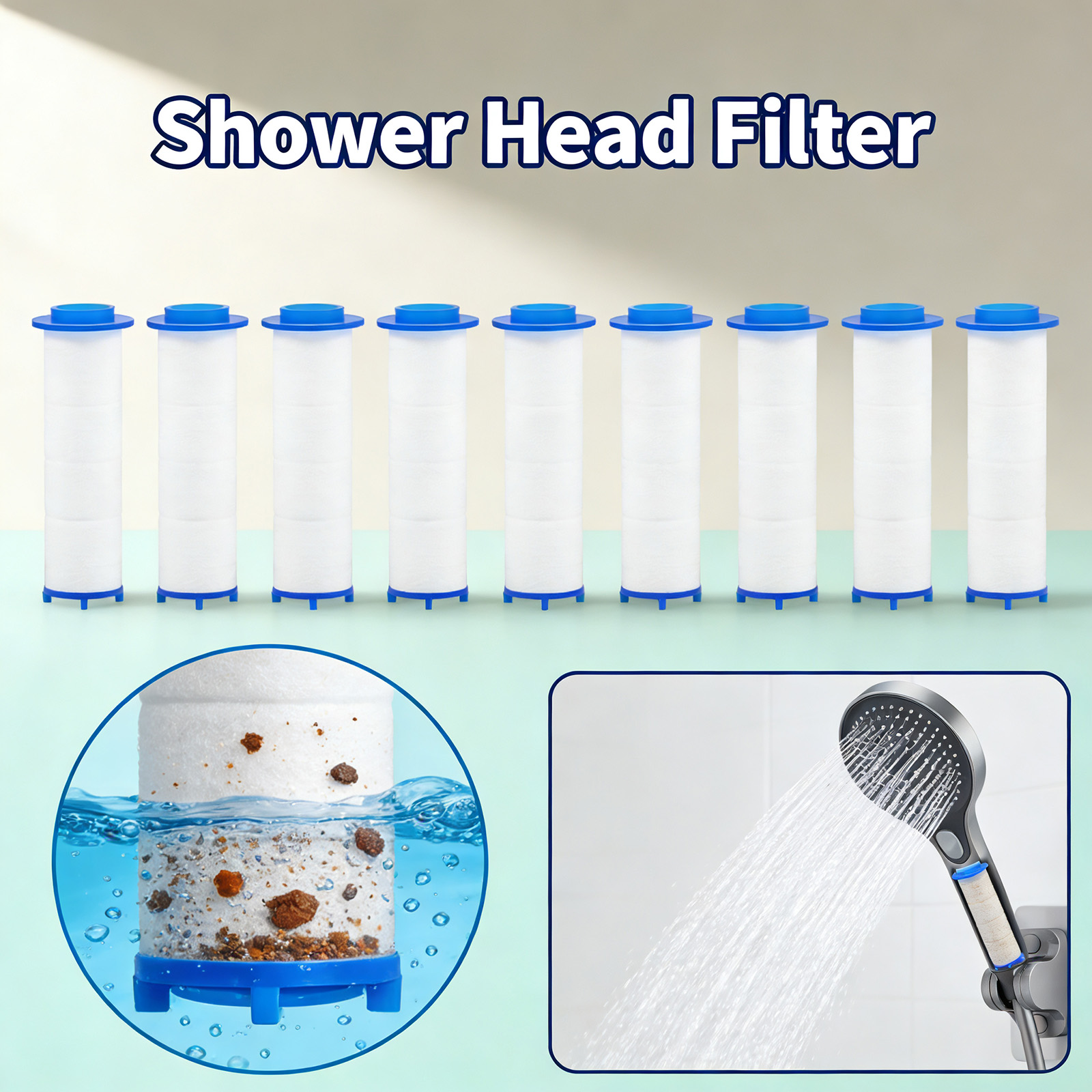 20 stuks vervangende douchefil - Shower Valve Cartridge recensie en prijs
