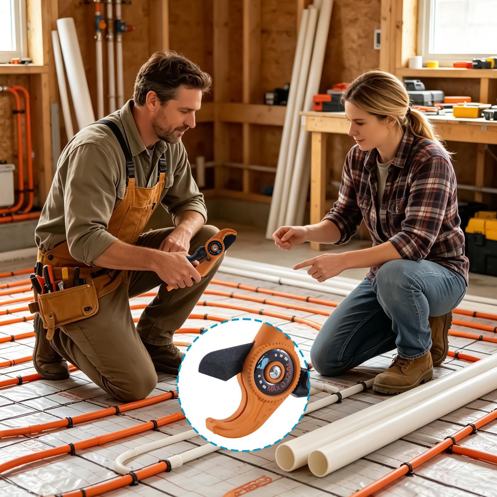 Ratelende PVC-snijder Ergonomi - Pipe Cutter Ratchet recensie en prijs