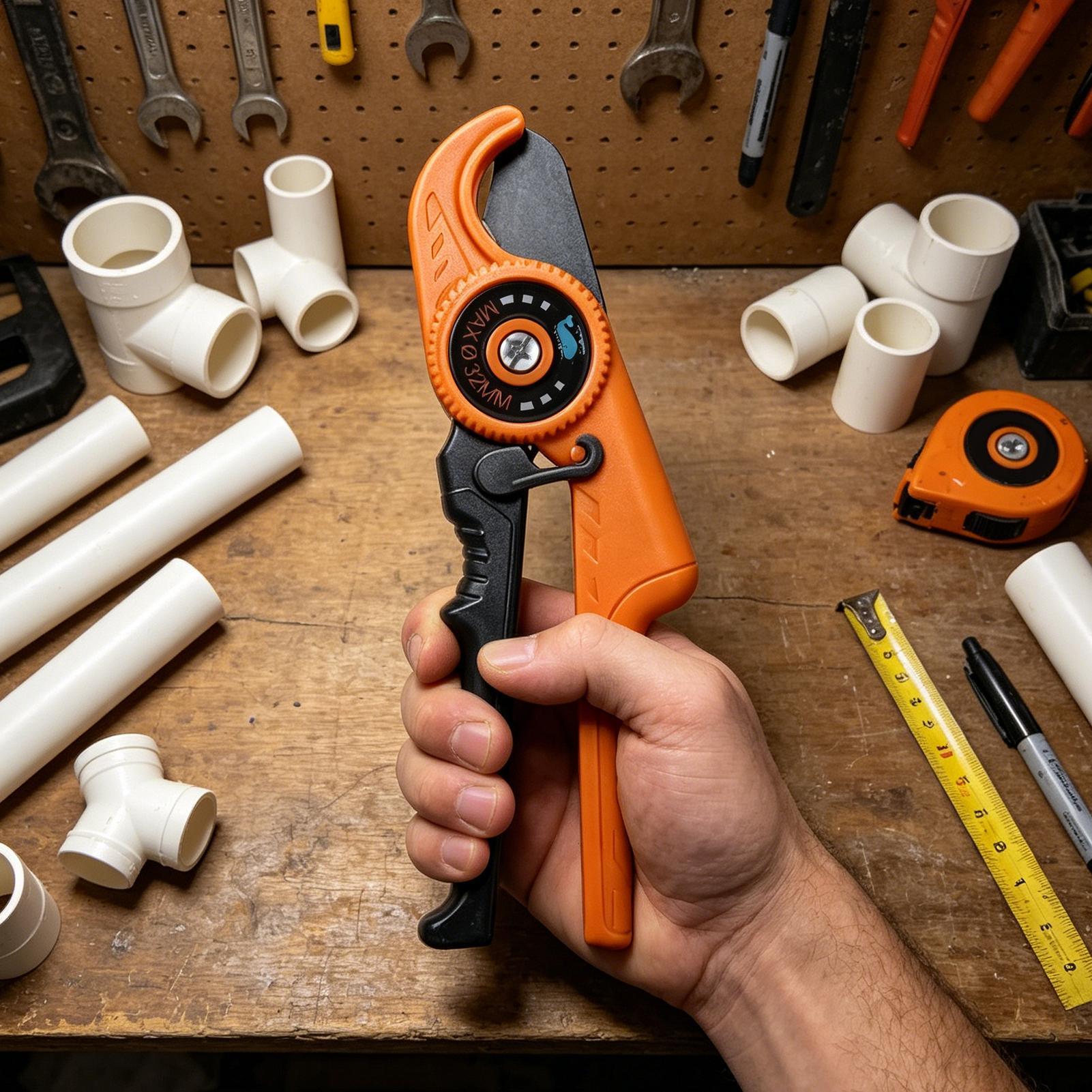 Ratelende PVC-snijder Ergonomi - Pipe Cutter Ratchet recensie en prijs